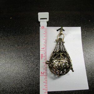 Prayer Box - Antique Gold Tone -